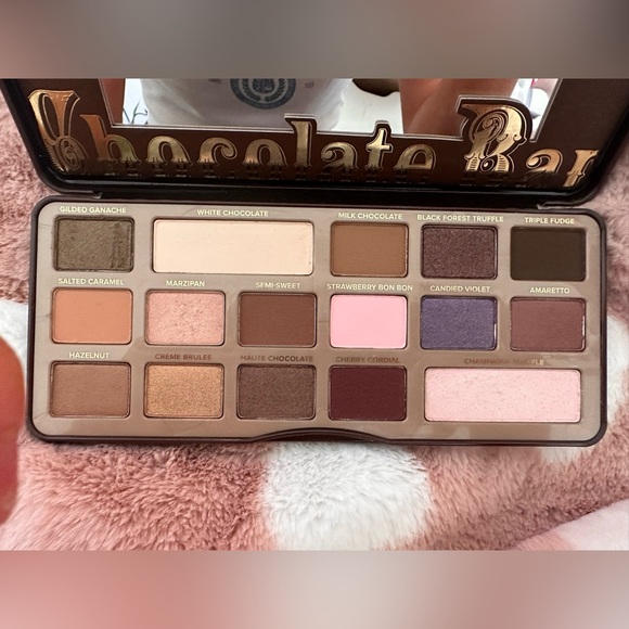 Too Faced Chocolate Bar Eye Shadow Palette (USED ONCE FOR SWATCHES) - Picture 4 of 4